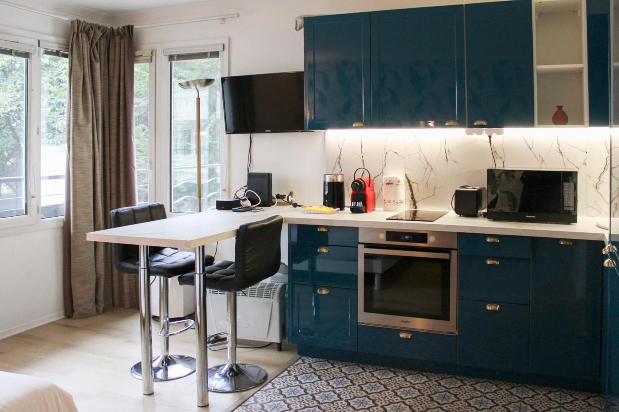 Bright Studio Of 29M With Wifi Near Paris Issy-les-Moulineaux Buitenkant foto
